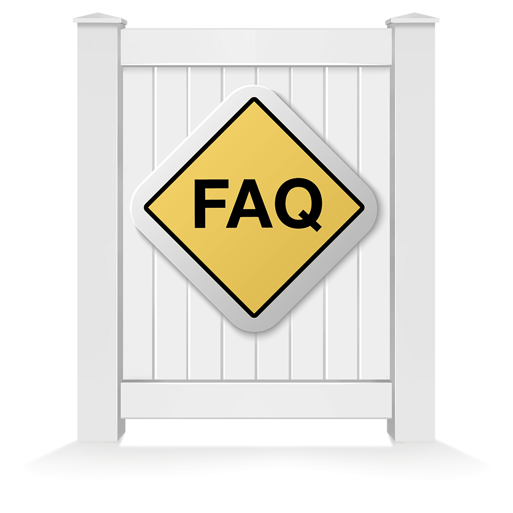 vinyl fence FAQs in the Flat Rock Alabama area