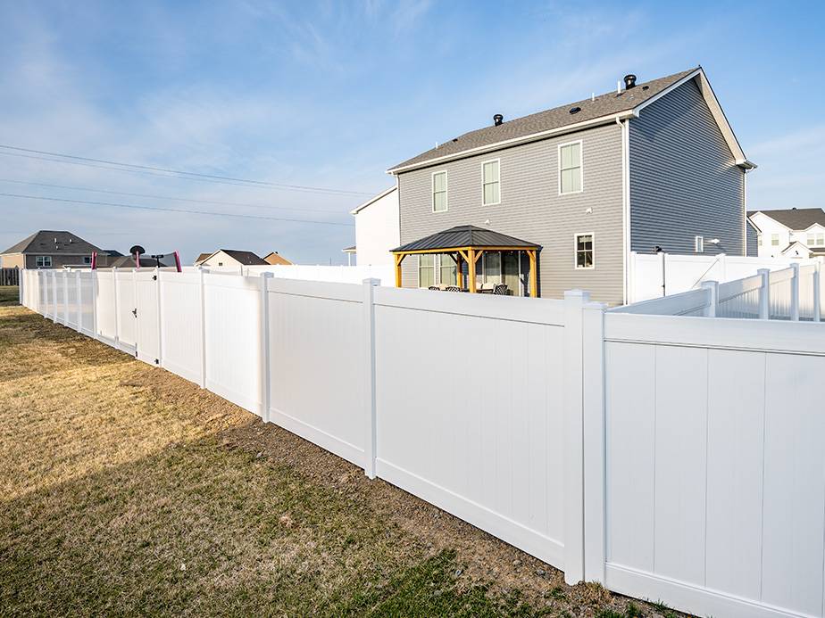 Privacy Fence Example in Collinsville Alabama